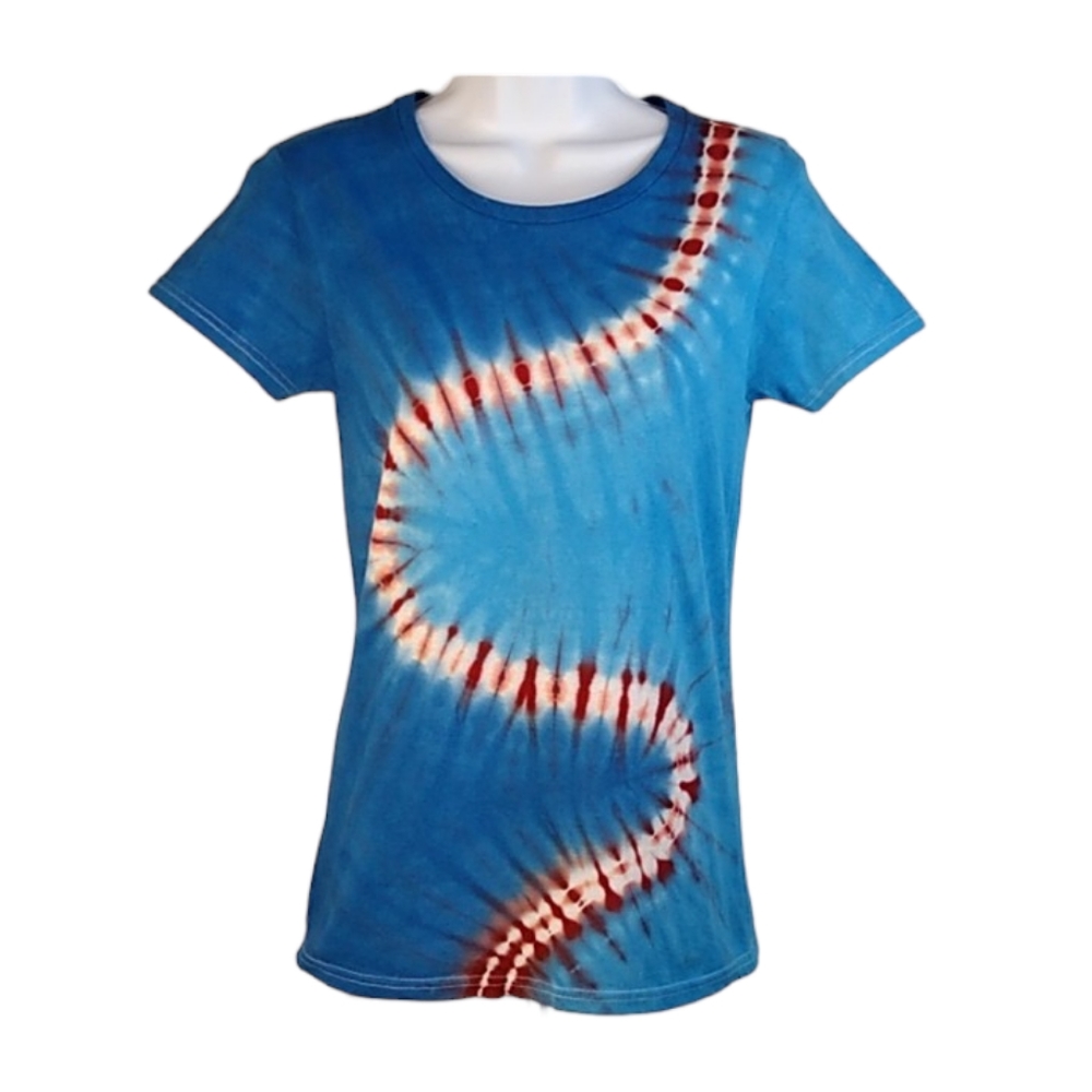 New Women's S/S Tie Dye T-Shirt Small